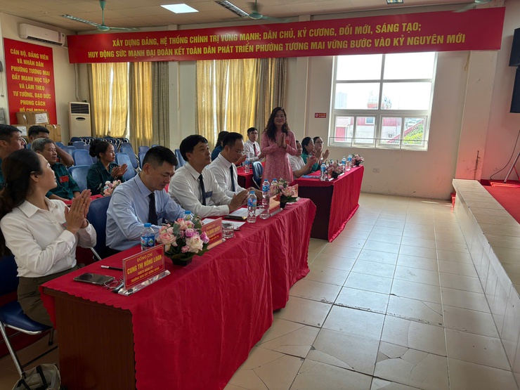 Ban CHQS phường Tương Mai TP Hà Nội. Chi bộ Quân sự phường  Tương Mai tổ chức Đại hội Chi bộ lần thứ I, nhiệm kỳ 2025–2030
- Ảnh 3.