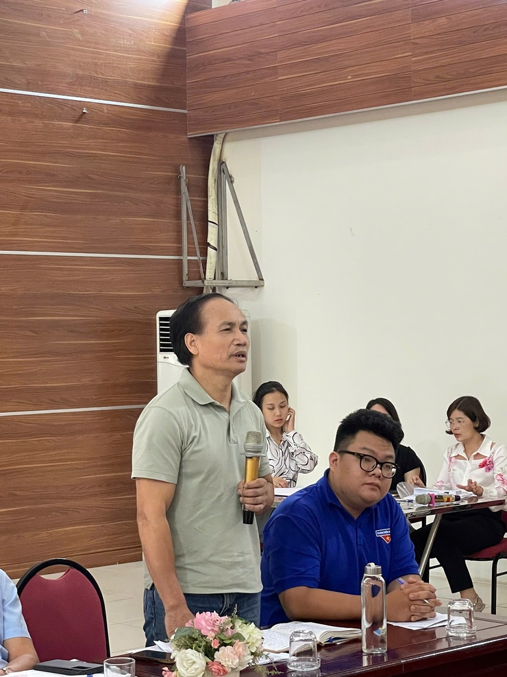 Hội nghị tham gia góp ý dự thảo báo cáo chính trị Đại hội Đảng bộ phường Phú Thượng lần thứ I, nhiệm kỳ 2025 - 2030- Ảnh 4.