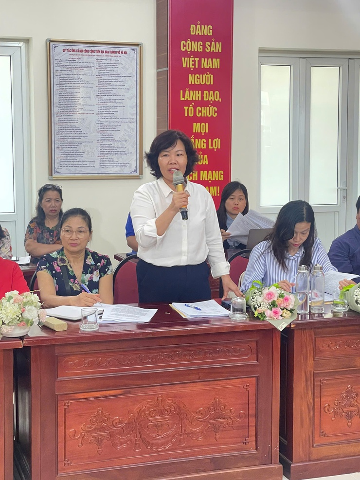 Hội nghị tham gia góp ý dự thảo báo cáo chính trị Đại hội Đảng bộ phường Phú Thượng lần thứ I, nhiệm kỳ 2025 - 2030- Ảnh 5.