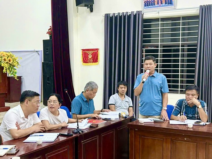 BTV ĐẢNG ỦY XÃ ĐẠI THANH DỰ SINH HOẠT CHI BỘ TẠI THÔN TẢ THANH OAI- Ảnh 2.