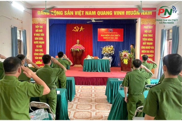 Chi bộ Tổ cảnh sát khu vực xã Phú Nghĩa tổ chức thành công Đại hội lần thứ I, nhiệm kỳ 2025 - 2030- Ảnh 1.