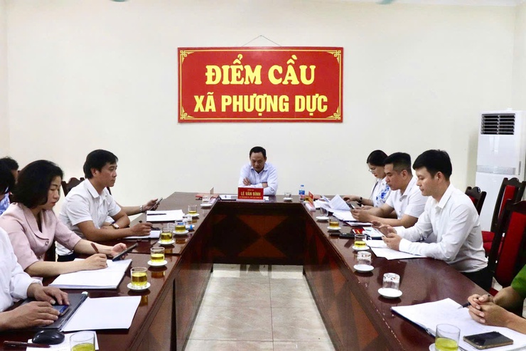 Hội nghị thông qua dự thảo Quy chế làm việc của Ban Chỉ đạo 57 và Thông báo phân công nhiệm vụ của Ban Chỉ đạo xã- Ảnh 1.