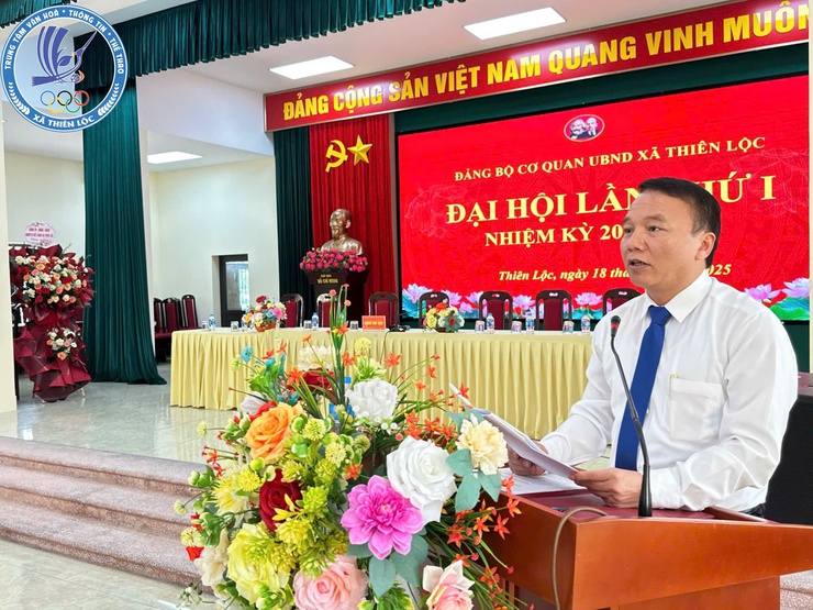 Đảng bộ Cơ quan UBND xã Thiên Lộc tổ chức thành công Đại hội lần thứ I, nhiệm kỳ 2025 - 2030- Ảnh 5.