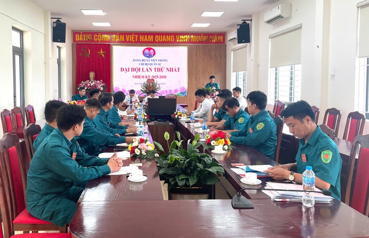 
Chi bộ Quân sự xã Tiến Thắng tổ chức Đại hội lần thứ I nhiệm kỳ 2025- 2030
- Ảnh 1.