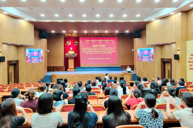 Chuyển đổi số và ứng dụng AI: Nâng tầm hiệu quả hành chính tại phường Thanh Xuân- Ảnh 1.