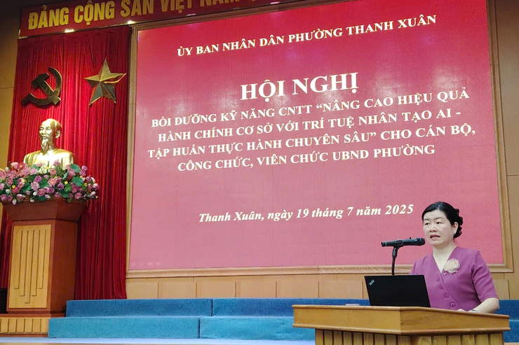 Chuyển đổi số và ứng dụng AI: Nâng tầm hiệu quả hành chính tại phường Thanh Xuân- Ảnh 2.
