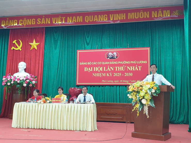 Đảng bộ các Cơ quan Đảng phường Phú Lương tổ chức thành công Đại hội lần thứ I, nhiệm kỳ 2025 - 2030- Ảnh 3.
