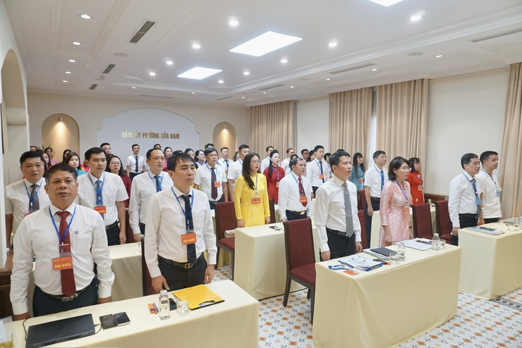 ĐẠI HỘI LẦN THỨ I ĐẢNG BỘ CÁC CƠ QUAN ĐẢNG PHƯỜNG CỬA NAM, NHIỆM KỲ 2025 – 2030: DÂN CHỦ - TRÍ TUỆ - ĐOÀN KẾT - PHÁT TRIỂN- Ảnh 13.