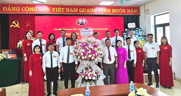 Đại hội lần thứ nhất các chi bộ trực thuộc Đảng bộ UBND xã Quang Minh thành công tốt đẹp- Ảnh 5.
