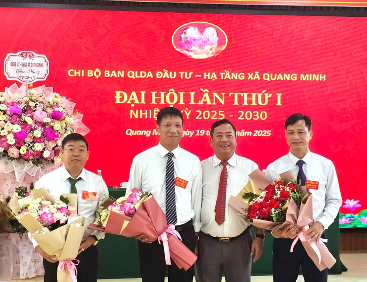 Đại hội lần thứ nhất các chi bộ trực thuộc Đảng bộ UBND xã Quang Minh thành công tốt đẹp- Ảnh 4.