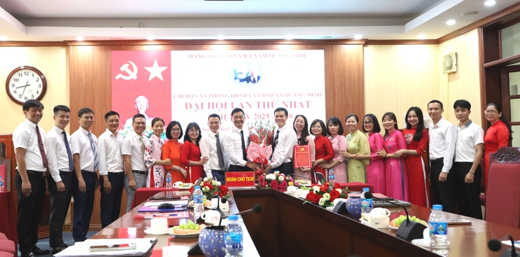 Đại hội lần thứ nhất các chi bộ trực thuộc Đảng bộ UBND xã Quang Minh thành công tốt đẹp- Ảnh 1.
