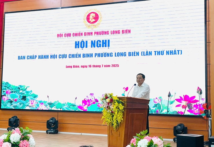 Hội nghị lần thứ nhất Ban chấp hành Hội CCB phường Long Biên- Ảnh 3.