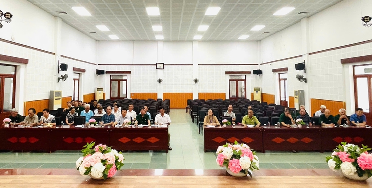 Hội nghị lần thứ nhất Ban chấp hành Hội CCB phường Long Biên- Ảnh 1.