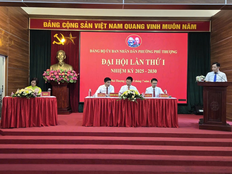 Đại hội Đảng bộ UBND Phường Phú Thượng nhiệm kỳ 2025 -2030 thành công tốt đẹp.- Ảnh 4.