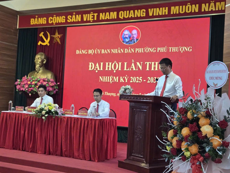 Đại hội Đảng bộ UBND Phường Phú Thượng nhiệm kỳ 2025 -2030 thành công tốt đẹp.- Ảnh 2.