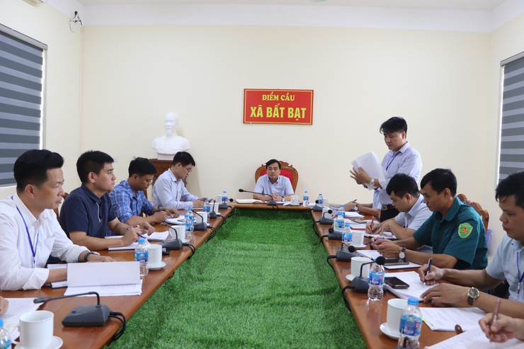 Chiều ngày 18/7/2025, Ủy ban nhân dân xã Bất Bạt đã tổ chức Hội nghị giao ban Ủy ban, triển khai một số nhiệm vụ trọng tâm trong tháng 7 năm 2025.- Ảnh 1.
