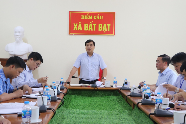 Chiều ngày 18/7/2025, Ủy ban nhân dân xã Bất Bạt đã tổ chức Hội nghị giao ban Ủy ban, triển khai một số nhiệm vụ trọng tâm trong tháng 7 năm 2025.- Ảnh 2.