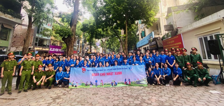 Phường Ba Đình: Tổ chức Lễ ra quân cao điểm thực hiện phong trào “Sáng- Xanh-Sạch- Đẹp” nhân dịp kỷ niệm 80 năm Cách mạng tháng Tám và Quốc khánh 2/9- Ảnh 10.