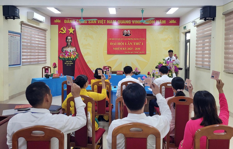 Các Chi bộ thuộc Đảng bộ các cơ quan Đảng đồng loạt tổ chức đại hội nhiệm kỳ 2025 – 2030- Ảnh 8.