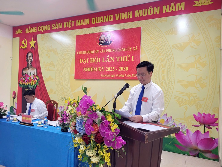Các Chi bộ thuộc Đảng bộ các cơ quan Đảng đồng loạt tổ chức đại hội nhiệm kỳ 2025 – 2030- Ảnh 7.