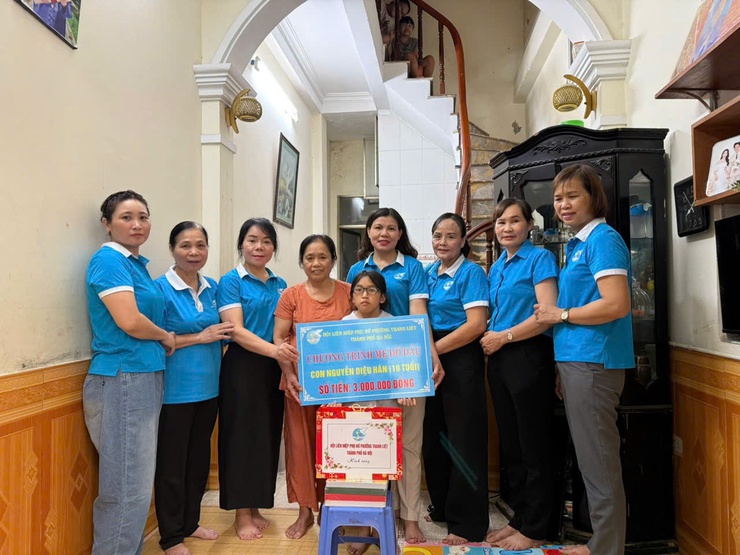 HỘI LIÊN HIỆP PHỤ NỮ PHƯỜNG THANH LIỆT LAN TOẢ CHƯƠNG TRÌNH “MẸ ĐỠ ĐẦU”- Ảnh 2.