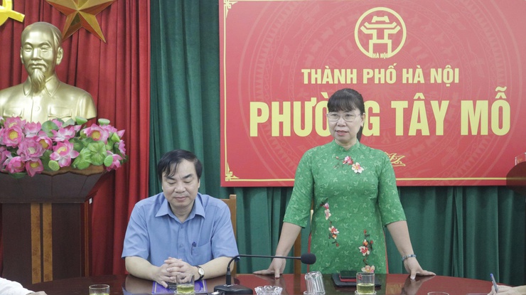 Hội nghị công bố các Quyết định thành lập Chi bộ 
trực thuộc Đảng bộ UBND phường Tây Mỗ- Ảnh 7.