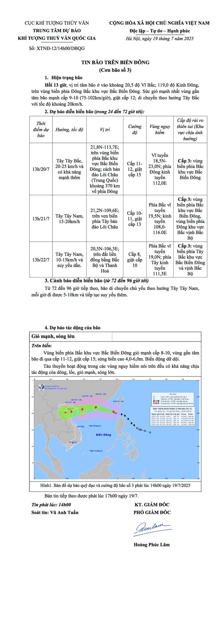 TIN BÃO TRÊN BIỂN ĐÔNG- Ảnh 1.