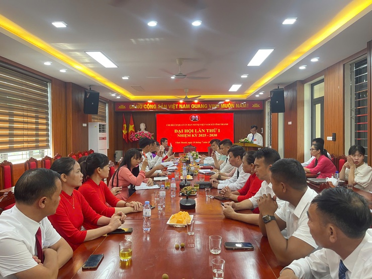 ĐẠI HỘI CHI BỘ CƠ QUAN UB MTTQ VIỆT NAM XÃ VĨNH THANH LẦN THỨ I, NHIỆM KỲ 2025-2030

- Ảnh 1.