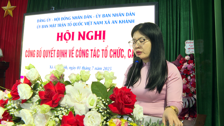 An Khánh công bố quyết định về công tác tổ chức, cán bộ- Ảnh 3.