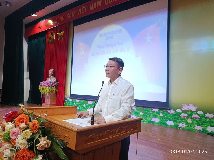 Rộn ràng chương trình nghệ thuật chào mừng Ngày thành lập xã Thạch Thất (01/7/2025)- Ảnh 3.