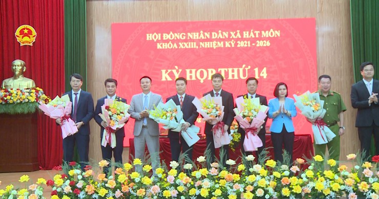 HĐND xã Hát Môn tổ chức kỳ họp thứ 14, khóa XXIII, nhiệm kỳ 2021-2026- Ảnh 8.