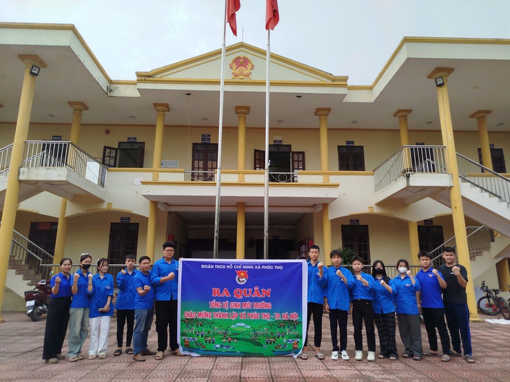 Rộn ràng hoạt động hội phụ nữ và các đoàn thể chào mừng thành lập xã Phúc Thọ- Ảnh 2.