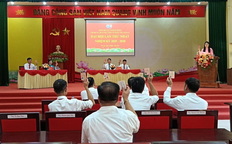 Xã Hòa Lạc: Đồng loạt tổ chức Đại hội các Chi bộ sau khi thành lập- Ảnh 10.