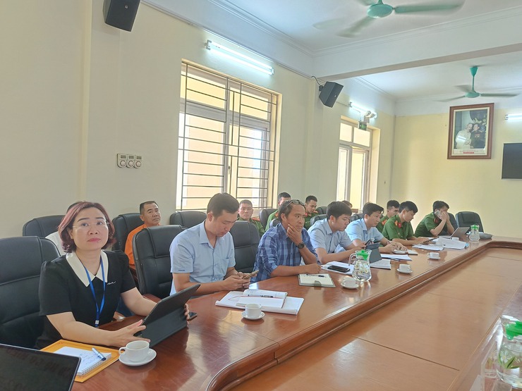 UBND xã Hòa Lạc làm việc với Phòng PC07 - Công an TP Hà Nội về công tác phòng cháy, chữa cháy và cứu nạn, cứu hộ- Ảnh 3.