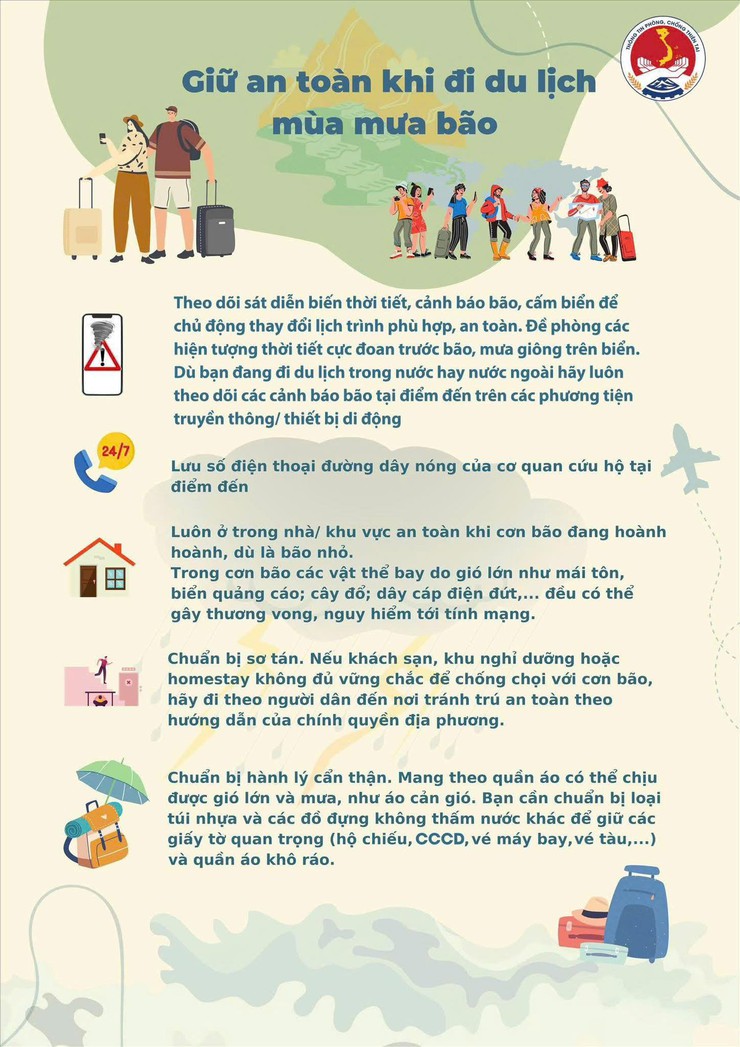 LÀM THẾ NÀO ĐỂ AN TOÀN KHI ĐI DU LỊCH MÙA MƯA BÃO?- Ảnh 1.
