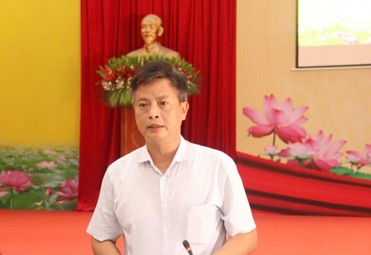 Đảng ủy xã Hòa Lạc tổ chức hội nghị góp ý dự thảo Văn kiện Đại hội Đảng bộ lần thứ Nhất, nhiệm kỳ 2025–2030- Ảnh 2.