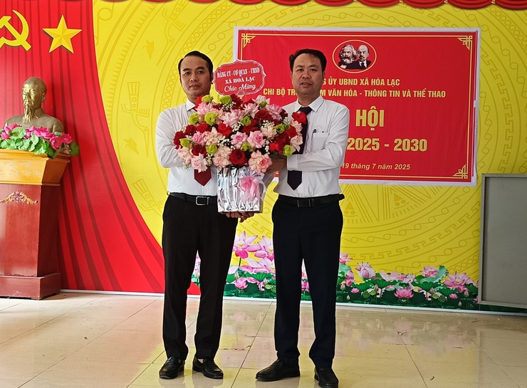Xã Hòa Lạc: Đồng loạt tổ chức Đại hội các Chi bộ sau khi thành lập- Ảnh 4.