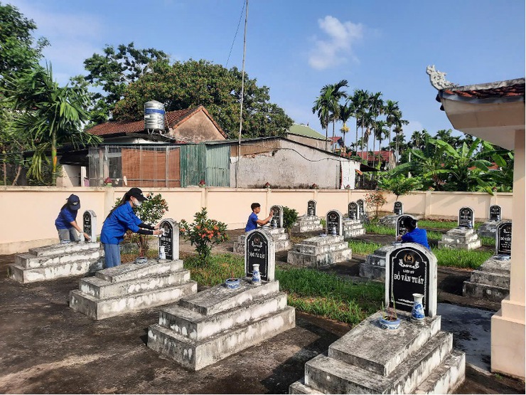 Ra quân "Ngày cuối tuần xanh" hưởng ứng kỷ niệm 78 năm ngày thương binh - liệt sĩ và chào mừng đại hội Đảng bộ xã Ứng Thiên lần thứ I, nhiệm kỳ 2025-2030- Ảnh 6.