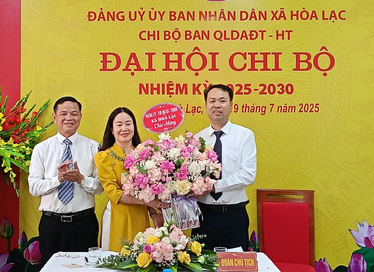 Xã Hòa Lạc: Đồng loạt tổ chức Đại hội các Chi bộ sau khi thành lập- Ảnh 5.