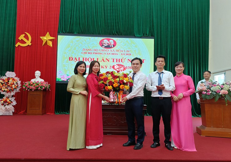 Xã Hòa Lạc: Đồng loạt tổ chức Đại hội các Chi bộ sau khi thành lập- Ảnh 7.