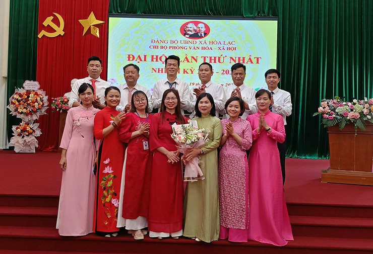 Xã Hòa Lạc: Đồng loạt tổ chức Đại hội các Chi bộ sau khi thành lập- Ảnh 13.