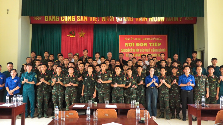 TIỂU ĐOÀN 18 ĐẶC CÔNG – BỘ TƯ LỆNH THỦ ĐÔ HÀ NỘI PHỐI HỢP XÃ DÂN HÒA TRIỂN KHAI CÔNG TÁC DÂN VẬN NĂM 2025- Ảnh 10.