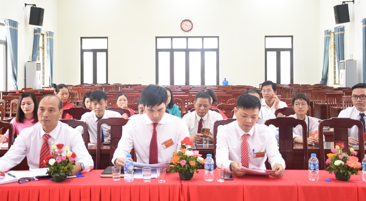 ĐẠI HỘI CÁC CHI BỘ TRỰC THUỘC ĐẢNG UỶ UBND XÃ ỨNG HOÀ LẦN THỨ NHẤT, NHIỆM KỲ 2025 – 20230.- Ảnh 6.