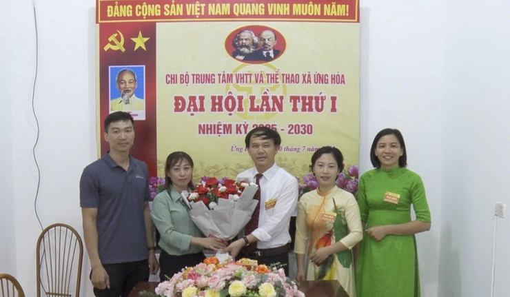 ĐẠI HỘI CÁC CHI BỘ TRỰC THUỘC ĐẢNG UỶ UBND XÃ ỨNG HOÀ LẦN THỨ NHẤT, NHIỆM KỲ 2025 – 20230.- Ảnh 11.