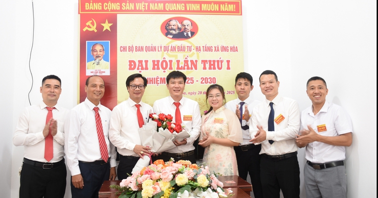 ĐẠI HỘI CÁC CHI BỘ TRỰC THUỘC ĐẢNG UỶ UBND XÃ ỨNG HOÀ LẦN THỨ NHẤT, NHIỆM KỲ 2025 – 20230.- Ảnh 12.