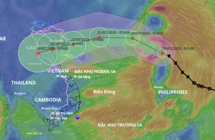 CẬP NHẬT: Tin BÃO KHẨN CẤP (BÃO SỐ 3 - BÃO WIPHA)- Ảnh 1.