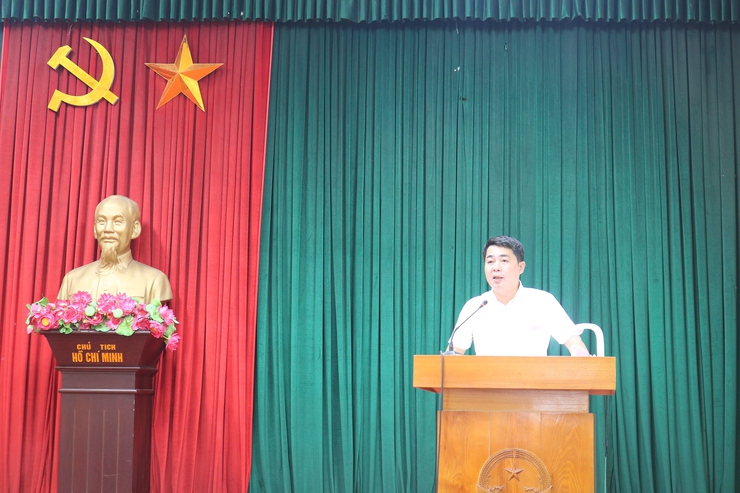 Xã Hòa Phú: Triển khai các nhiệm vụ ứng phó với cơn bão số 3 WIPHA- Ảnh 1.