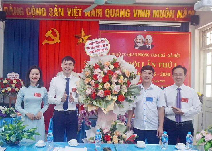 Chi bộ Phòng Văn hóa – Xã hội xã Xuân Mai đã tổ chức thành công Đại hội lần thứ nhất, nhiệm kỳ 2025–2030- Ảnh 2.