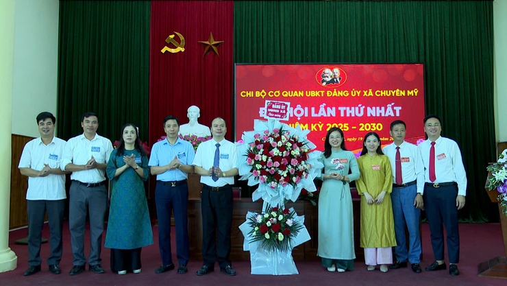 Đại hội chi bộ lần thứ nhất các cơ quan Đảng thuộc Đảng uỷ  xã Chuyên Mỹ thành công tốt đẹp- Ảnh 2.