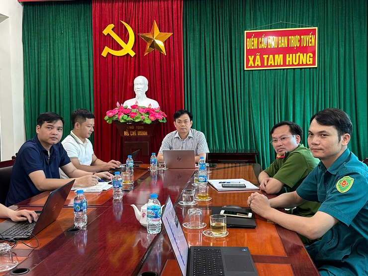 Tam Hưng triển khai nghiêm túc chỉ đạo ứng phó bão số 3, linh hoạt theo thực tiễn địa bàn- Ảnh 1.
